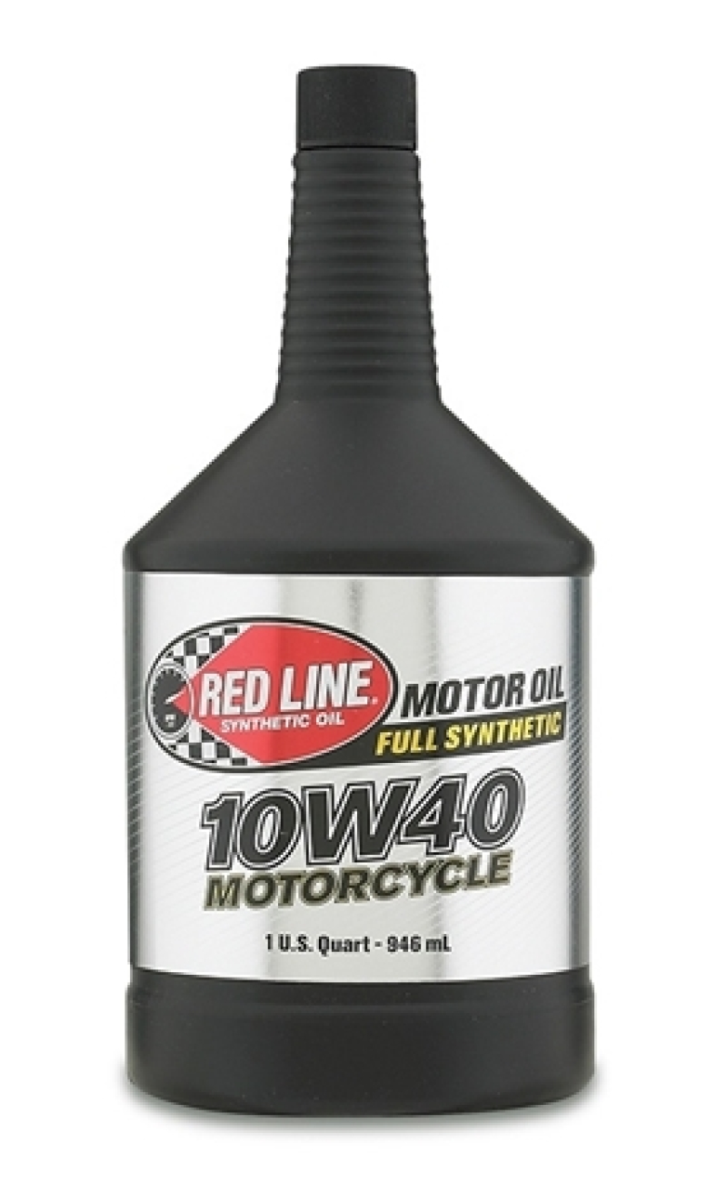 Red Line 10W40 Motorcycle Oil - Quart - 42404 Red Line 10W40 Motorcycle Oil - Quart - 42404
