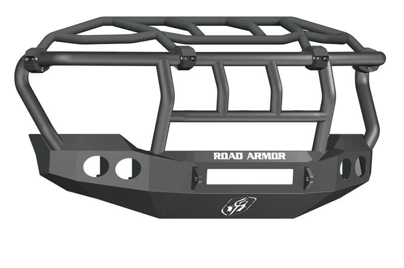 Road Armor 11-16 Ford F-250 Stealth Front Bumper w/Intimidator Guard - Tex Blk - 611403B-NW