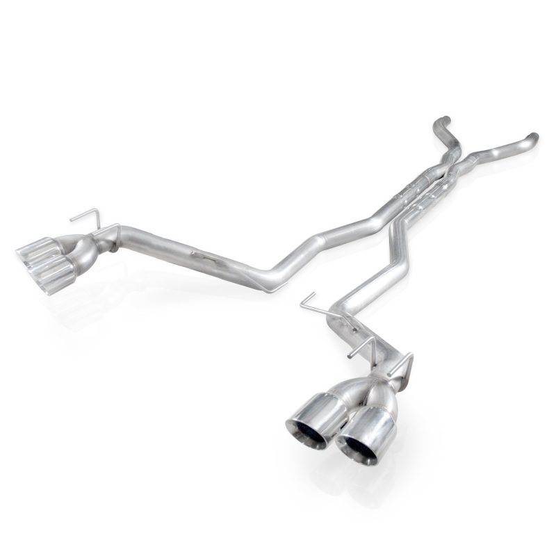 Stainless Works 2012-15 Camaro ZL1 6.2L 3in Catback Dual Chambered Exhaust X-Pipe Resonator Deletes - CA12CB-LMF