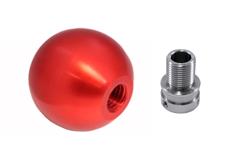 Torque Solution Billet Shift Knob (Red) Vokswagen/Audi Manual Transmission - TS-BSK-VWMR