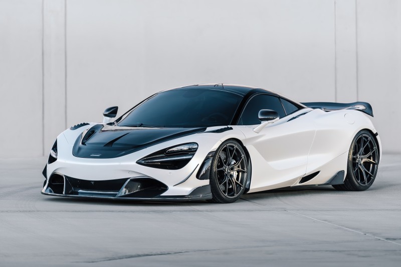 Vorsteiner McLaren 720S (Coupe & Spyder) Aero Hood Carbon Fiber PP 2x2 Glossy - MVS2080