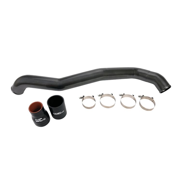 Wehrli 11-16 Chevrolet 6.6L LML Duramax Driver Side 3in Intercooler Pipe - Cherry Frost - WCF100353-CF