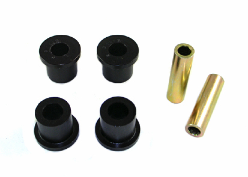 Whiteline Plus 97-05 Nissan Frontier D22 2WD Rear Spring Eye and Shackle Bushing - W71647