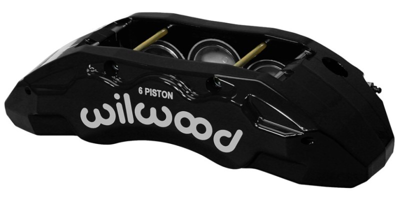 Wilwood Caliper-TX6R- R/H - Black 2.00/1.88/1.88in Pistons 1.38in Disc - 120-13815-BK