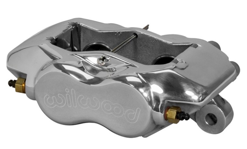 Wilwood Caliper-Forged DynaliteI Polished 1.62in Pistons .81in Disc - 120-13842-P