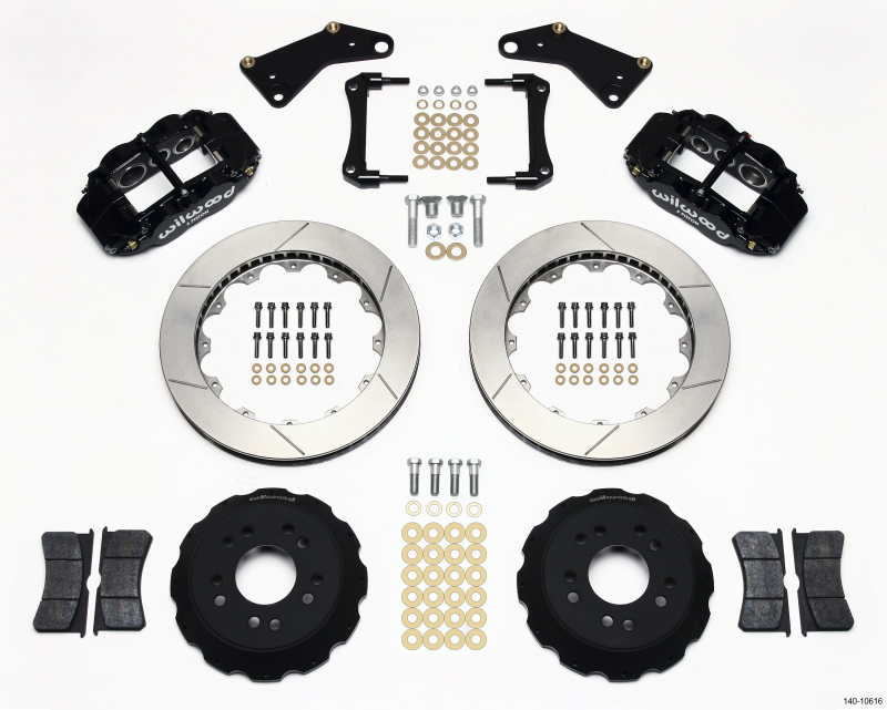 Wilwood Narrow Superlite 6R Front Hat Kit 13.06in 65-82 Corvette C2/C3 - 140-10616