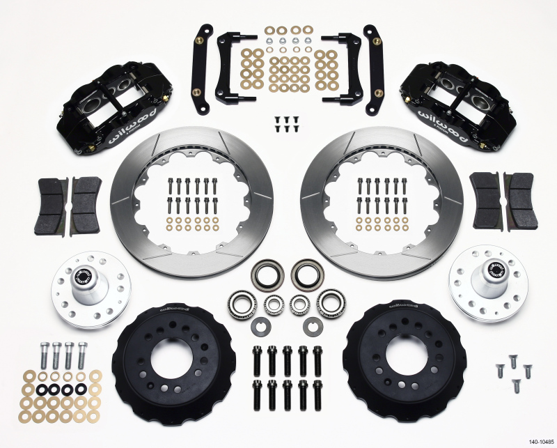 Wilwood Narrow Superlite 6R Front Hub Kit 12.88in 70-78 Camaro (*Line Kit Needed*) - 140-10485