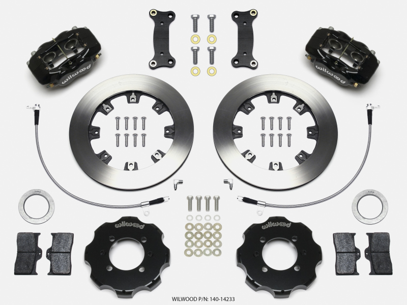 Wilwood Forged Dynalite Front Hat Kit 12.19in 2016+ Mazda MX5 Miata w/ Lines - 140-14233