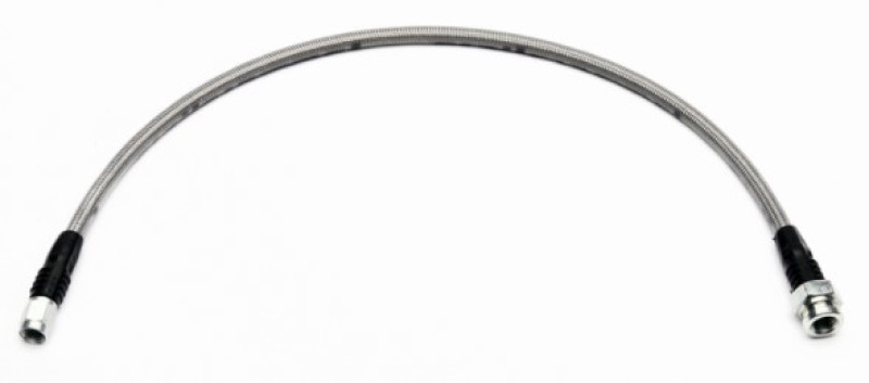 Wilwood 17in OAL Flexline -3 Hose to M10 x 1.00 to -3Female Bubble Flare - 220-8223