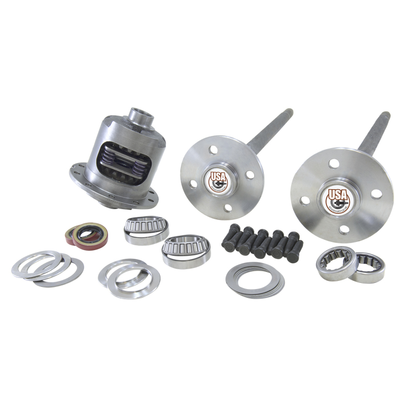 Yukon Gear 79-93 Mustang Axle Kit / 28 Spline / 4 Lug Axles w/ Duragrip Positraction - YA FMUST-1-28