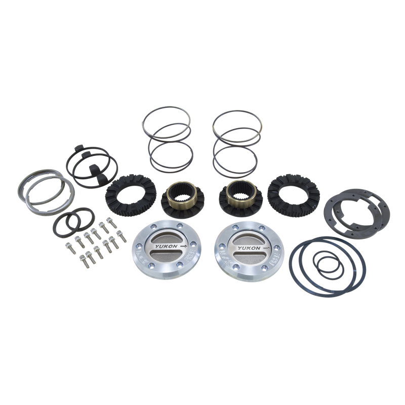 Yukon Gear Hardcore Locking Hub Set For Dana 60 / 35 Spline. 79-91 GM / 78-97 Ford / 79-93 Dodge - YHC70001