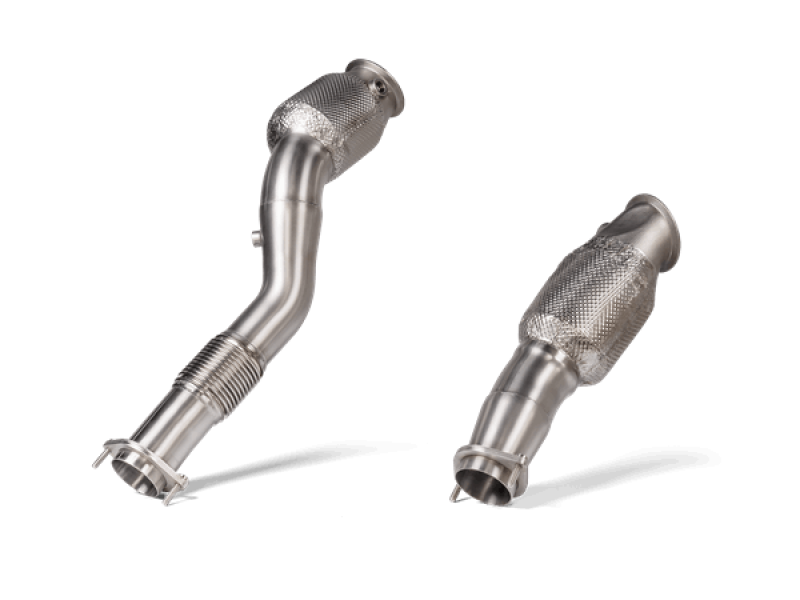 Akrapovic 2021+ BMW M3 (G80)/M4 (G82) DownPipe w/Catalytic Converter (SS) - DP-BM/SS/8