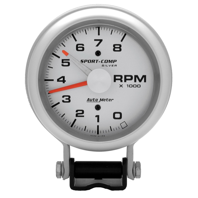 Autometer Ultra-Lite 3-3/4in 8,000 RPM Pedestal Mount Tachometer - 3781