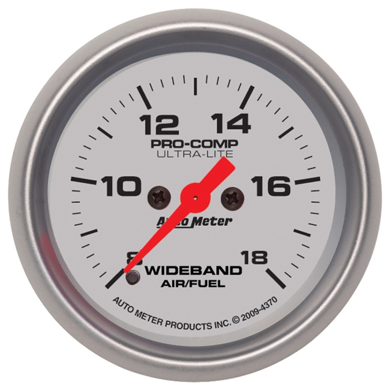 Autometer Ultra-Lite 52mm Wideband Air/Fuel Gauge Analog Stepper Motor - 4370