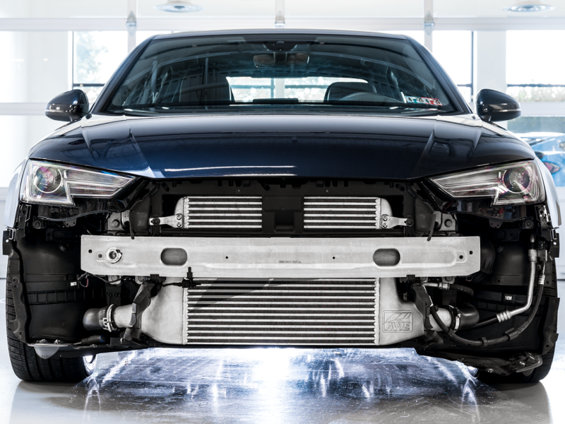 AWE Tuning 2018-2019 Audi B9 S4 / S5 Quattro 3.0T Cold Front Intercooler Kit - 4510-11060