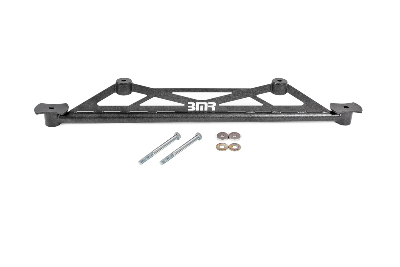 BMR 16-17 6th Gen Camaro Rear Of Rear Cradle Brace - Black Hammertone - CB009H