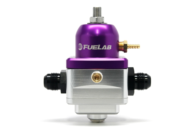 Fuelab 529 Electronic EFI Adjustable FPR (1) -6AN In (1) -6AN Return - Purple - 52901-4