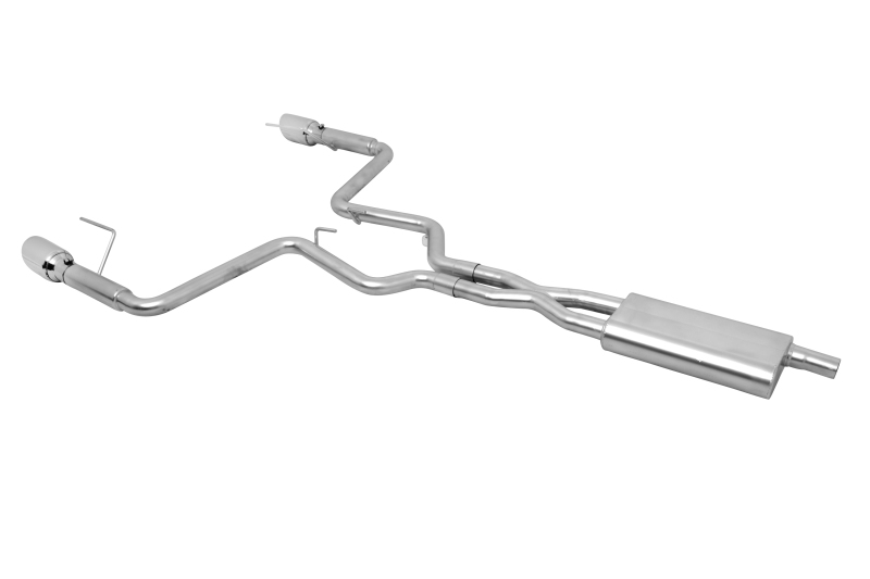 Gibson 15-19 Ford Mustang EcoBoost 2.3L 2.25in Cat-Back Dual Exhaust - Stainless - 619014