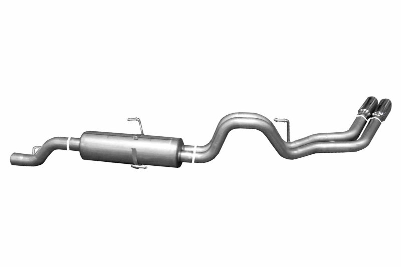 Gibson 03-04 Dodge Ram 2500 SLT 5.7L 2.5in Cat-Back Dual Sport Exhaust - Aluminized - 6401