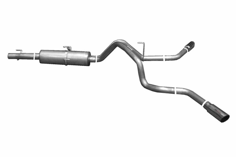 Gibson 04-05 Dodge Ram 1500 SLT 5.7L 2.5in Cat-Back Dual Extreme Exhaust - Aluminized - 6533