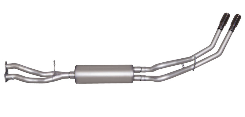 Gibson 96-99 Chevrolet Tahoe LS 4-Door 5.7L 2.25in Cat-Back Dual Sport Exhaust - Stainless - 65401