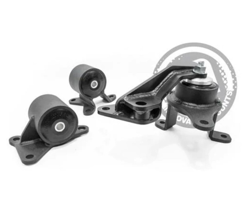 Innovative 98-02 Accord F-Series Black Steel Mounts 95A Bushings - 20250-95A