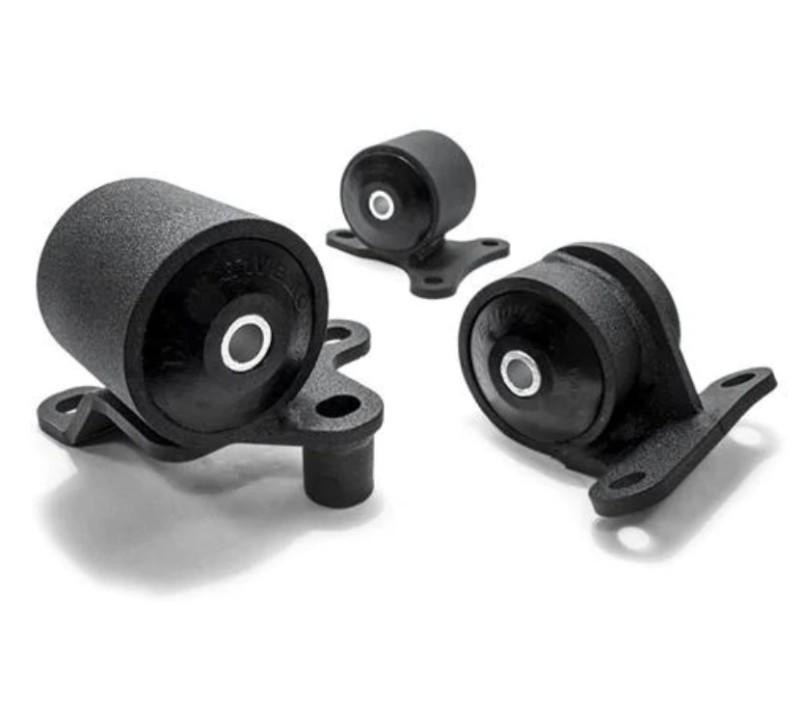 Innovative 90-93 Accord F-Series Black Steel Mounts 75A Bushings - 29355-75A