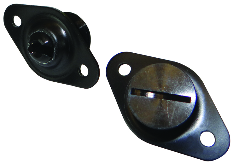Moroso Quick Fastener - Self Ejecting - 5/16in x .500in - Aluminum - Black - 10 Pack - 71502