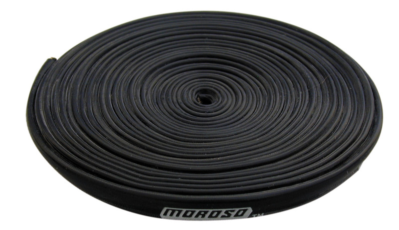 Moroso Insulated Spark Plug Wire Sleeve - 8mm - Black - 25ft Roll - 72004