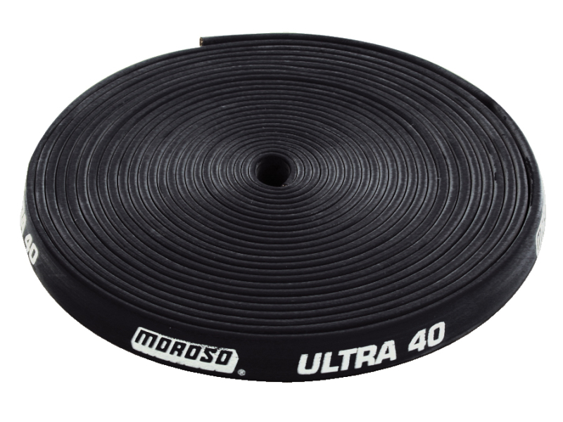 Moroso Insulated Spark Plug Wire Sleeve - Ultra 40 - 8.65mm - Black - 25ft Roll - 72012