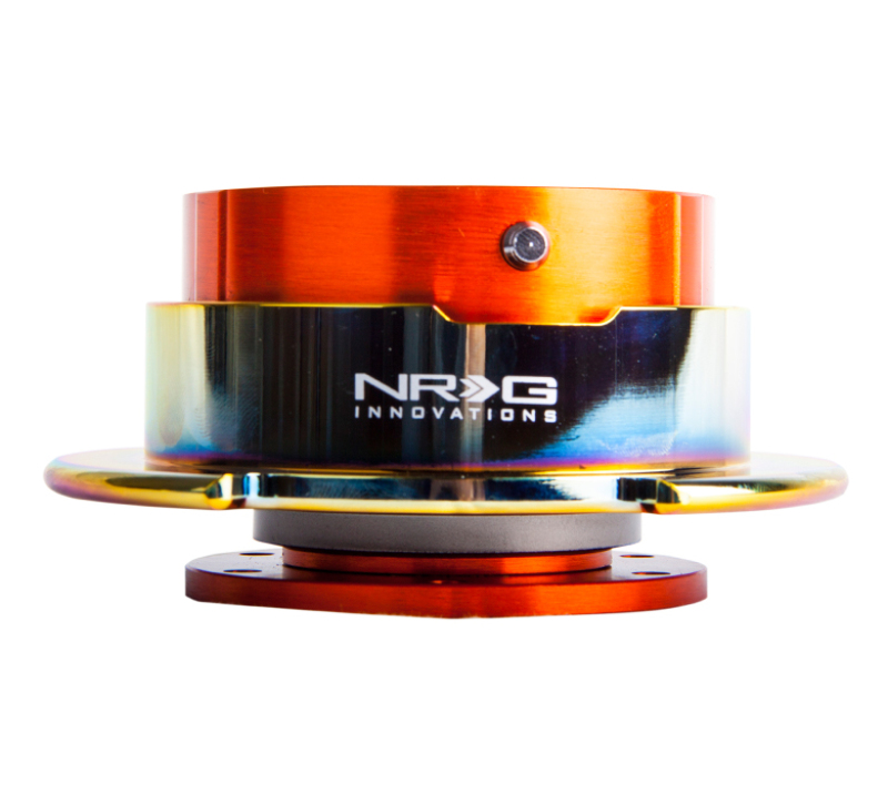 NRG Quick Release Gen 2.5 - Orange Body / Neochrome Ring - SRK-250OR/MC