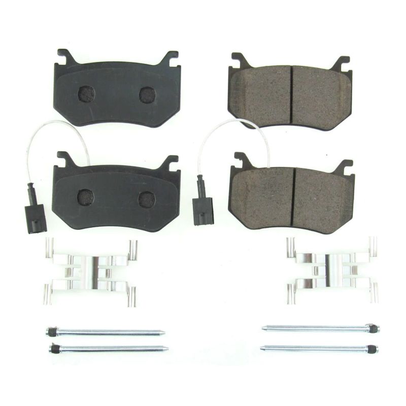 Power Stop 17-18 Alfa Romeo Giulia Rear Z17 Evolution Ceramic Brake Pads w/Hardware - 17-2043