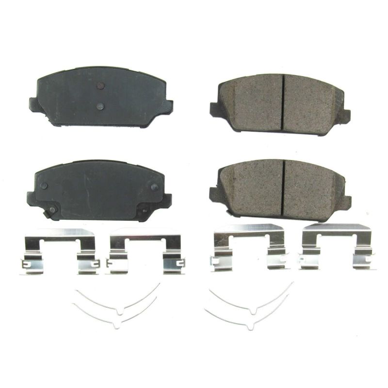 Power Stop 17-18 Kia Cadenza Front Z17 Evolution Ceramic Brake Pads w/Hardware - 17-2049