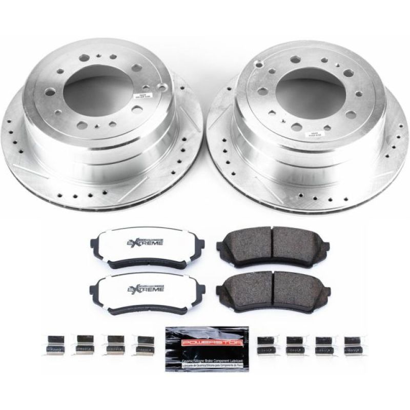 Power Stop 98-07 Lexus LX470 Rear Z36 Truck & Tow Brake Kit - K1134-36