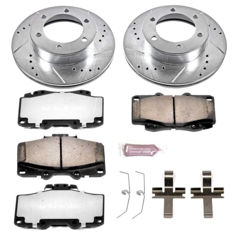 Power Stop 95-02 Toyota 4Runner Front Z36 Truck & Tow Brake Kit - K1233-36