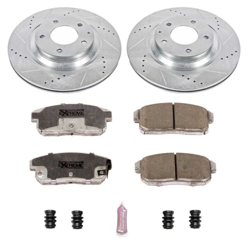 Power Stop 04-11 Mazda RX-8 Rear Z26 Street Warrior Brake Kit - K3146-26