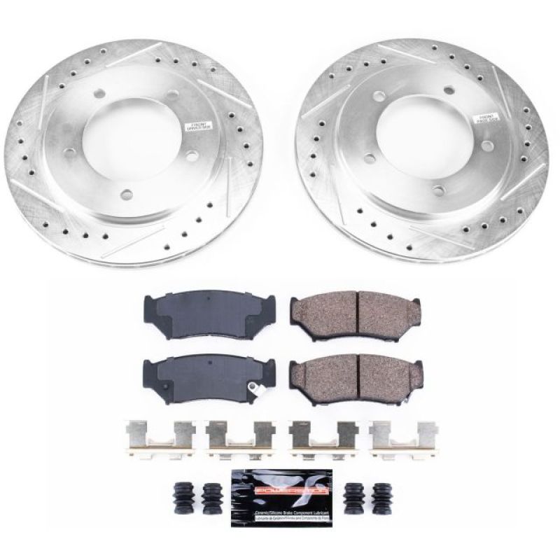 Power Stop 00-04 Chevrolet Tracker Front Z23 Evolution Sport Brake Kit - K5014