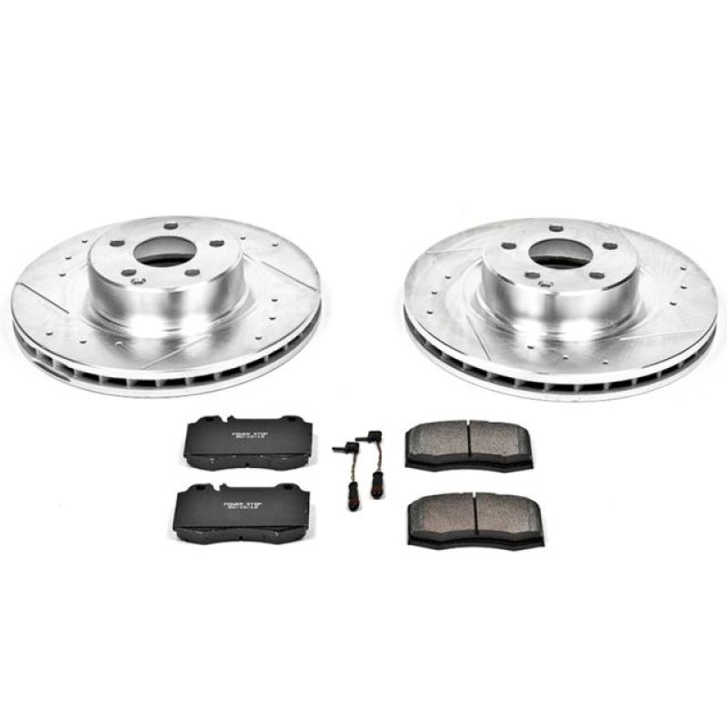 Power Stop 00-03 Mercedes-Benz CL500 Front Z23 Evolution Sport Brake Kit - K5235