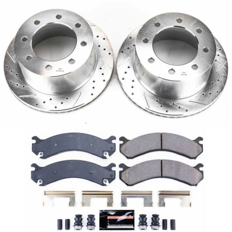 Power Stop 01-06 Chevrolet Silverado 3500 Rear Z23 Evolution Sport Brake Kit - K5337