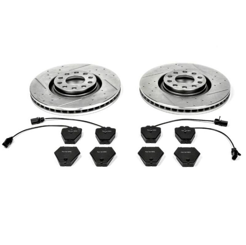 Power Stop 00-01 Audi A6 Quattro Front Z23 Evolution Sport Brake Kit - K886