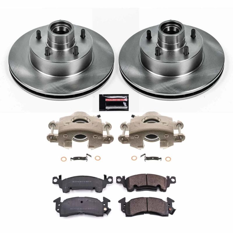 Power Stop 1977 Buick Century Front Autospecialty Brake Kit w/Calipers - KCOE2580A