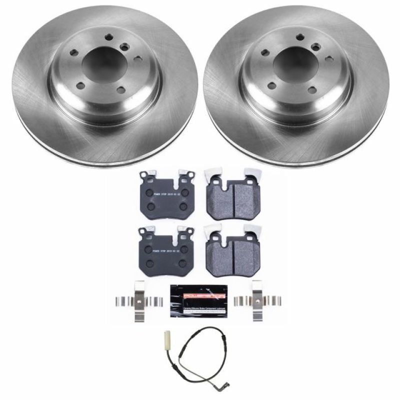 Power Stop 08-10 BMW 135i Front Track Day Brake Kit - TDBK5685