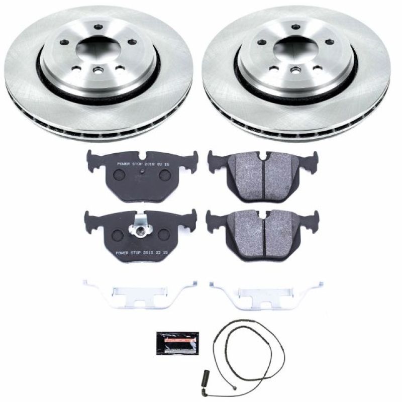 Power Stop 01-06 BMW 330Ci Rear Track Day Brake Kit - TDBK5729