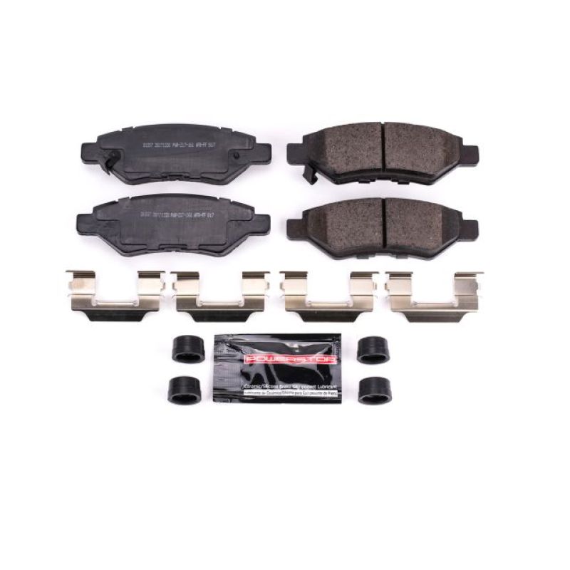 Power Stop 08-14 Cadillac CTS Rear Z23 Evolution Sport Brake Pads w/Hardware - Z23-1337