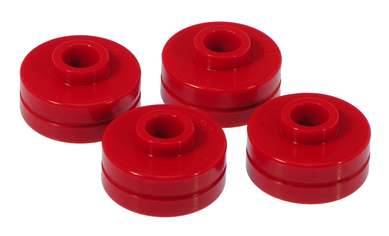 Prothane 97-04 Chevy Corvette Rear Spring Cushions - Red - 7-1025