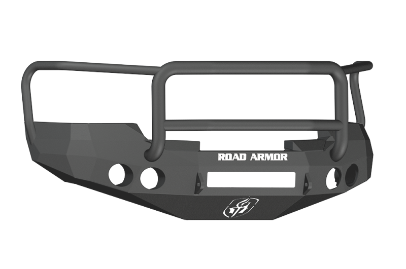 Road Armor 08-13 Chevy 1500 Stealth Front Bumper w/Lonestar Guard - Tex Blk - 37705B-NW