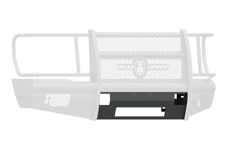 Road Armor 08-10 Ford F-250 Vaquero Front Non-Winch Plate - Tex Blk - 608V-NWP