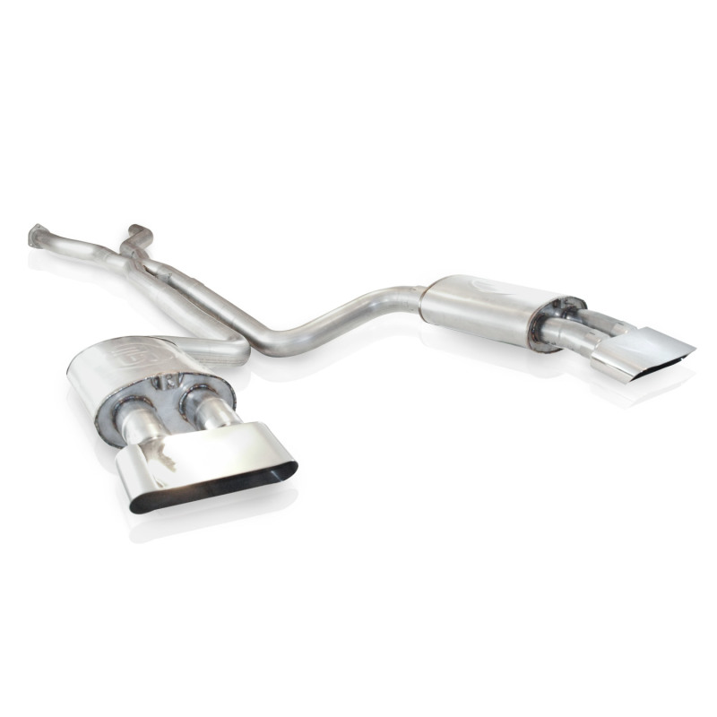 Stainless Works 1990-95 Corvette ZR1 3in Exhaust X-Pipe S-Tube Mufflers Polished Tips - ZR1S