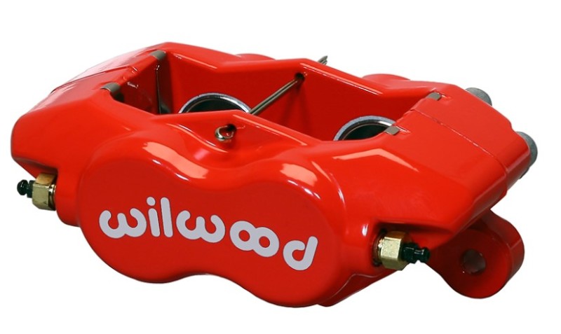 Wilwood Caliper-Forged DynaliteI-Red 1.75in Pistons 1.10in Disc - 120-13846-RD