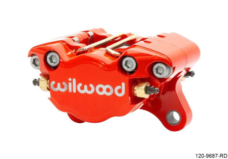 Wilwood Caliper-Dynapro Single 3.25in Mount 1.75in Pistons .38in Disc - 120-9687-RD